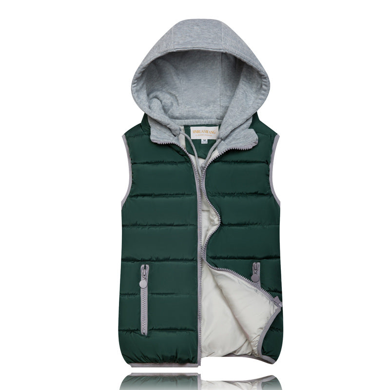 SHEEN Women's Puffer Vest Zip Up Quilted Padded Winter Sleeveless Hooded Vest Gilet Warm Jacket Outerwear Vest