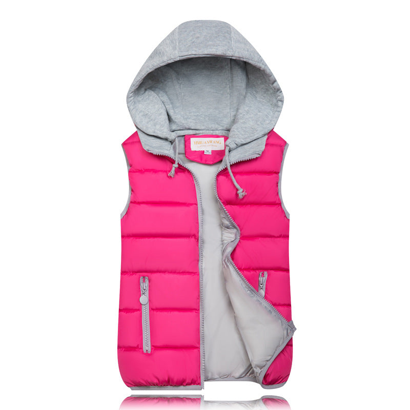 SHEEN Women's Puffer Vest Zip Up Quilted Padded Winter Sleeveless Hooded Vest Gilet Warm Jacket Outerwear Vest