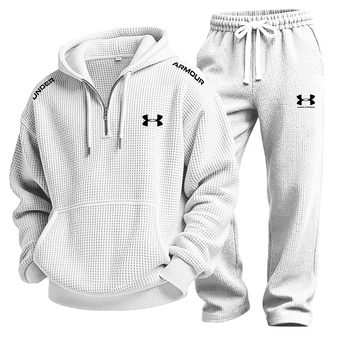 Waffle Cozy Sweatshirt Set