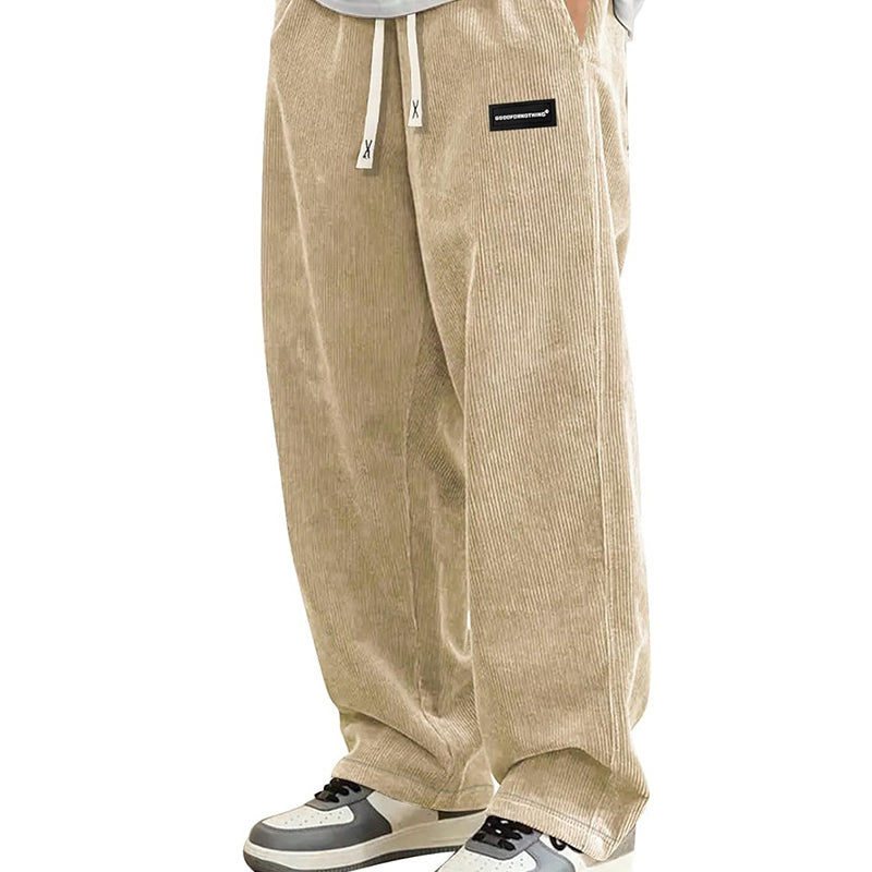 Everyday LooseFit Drawstring Casual Pants