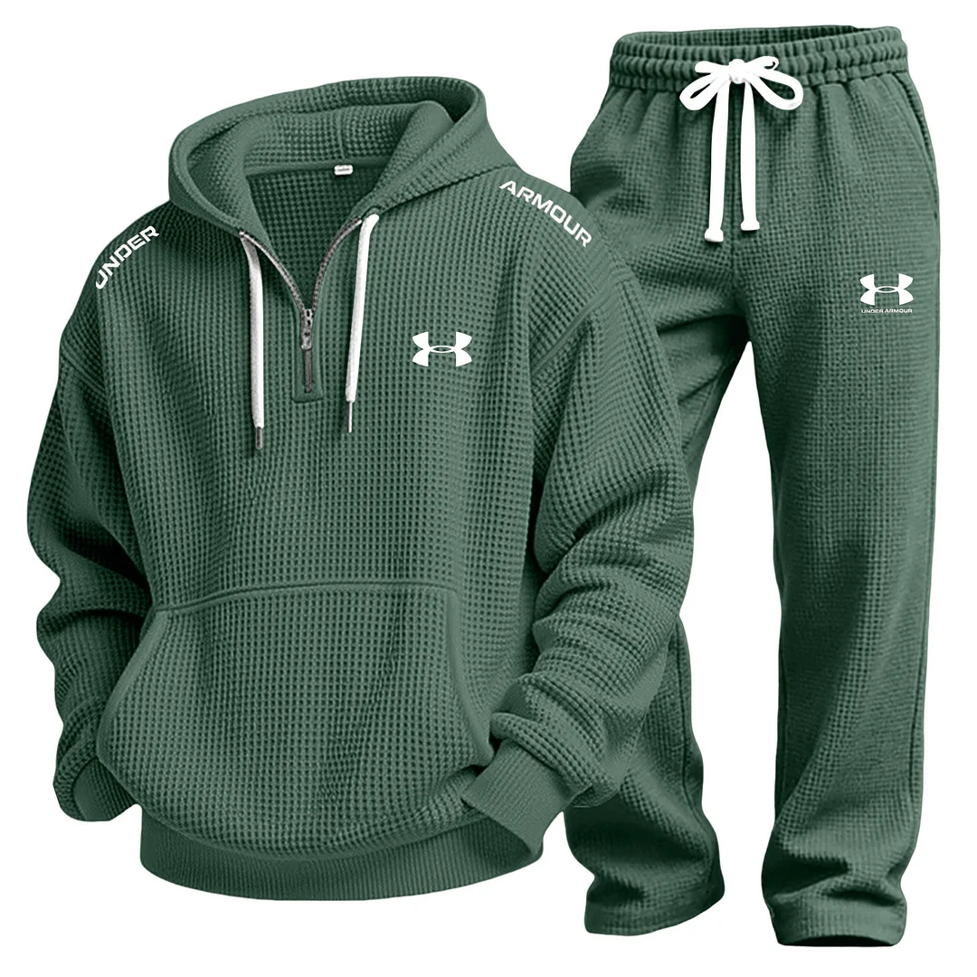 Waffle Cozy Sweatshirt Set