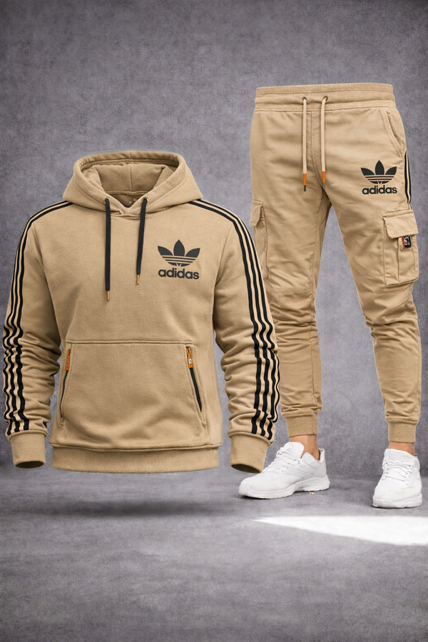 Classic Stripe Tracksuit Set