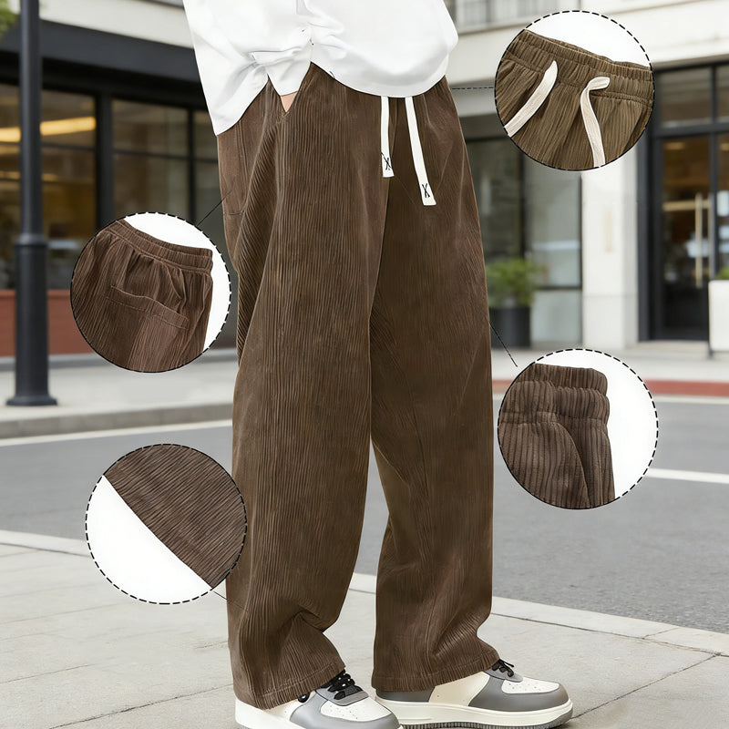 Everyday LooseFit Drawstring Casual Pants