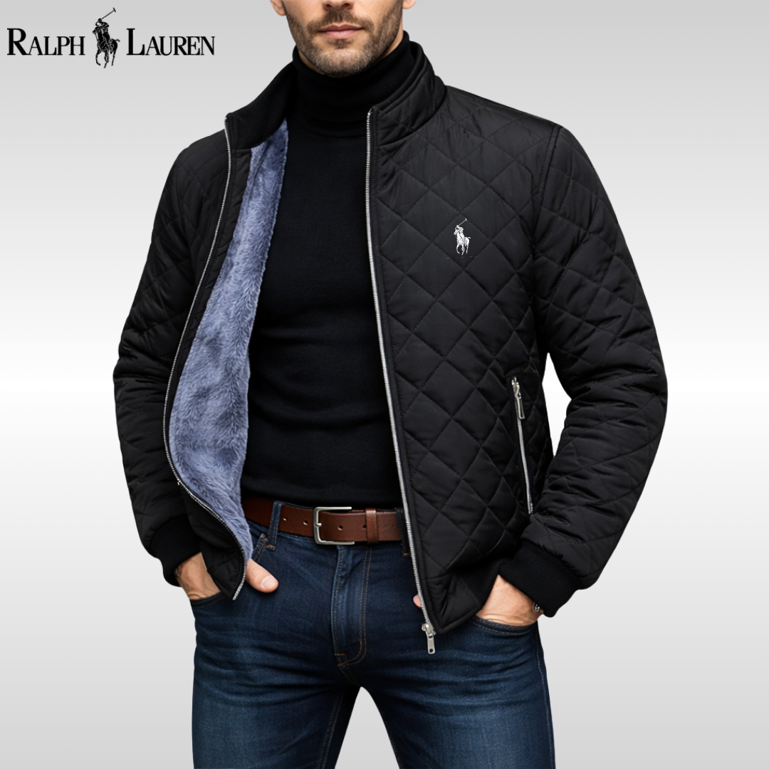 Cozy Quilted Fleece Lined Jacket