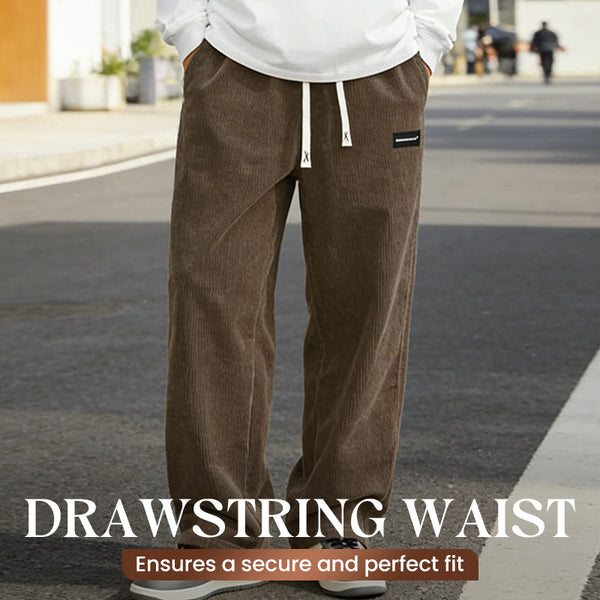 Everyday LooseFit Drawstring Casual Pants