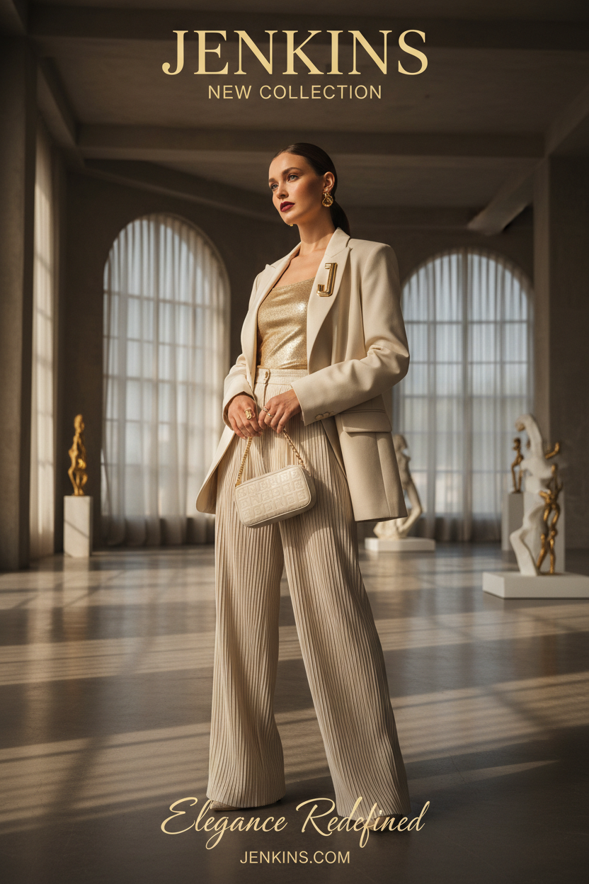 JENKINS品牌女装宣传海报